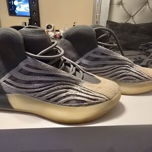 Adidas Gray and Black Sneakers